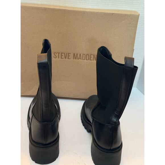 STEVE MADDEN Womens  Block Heel Chelsea Boots,size:10B - Picture 7 of 9